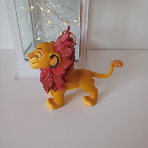 Cute Vintage 90's Simba from Grolier Disney The Lion King Christmas Ornament - Picture 2 of 5